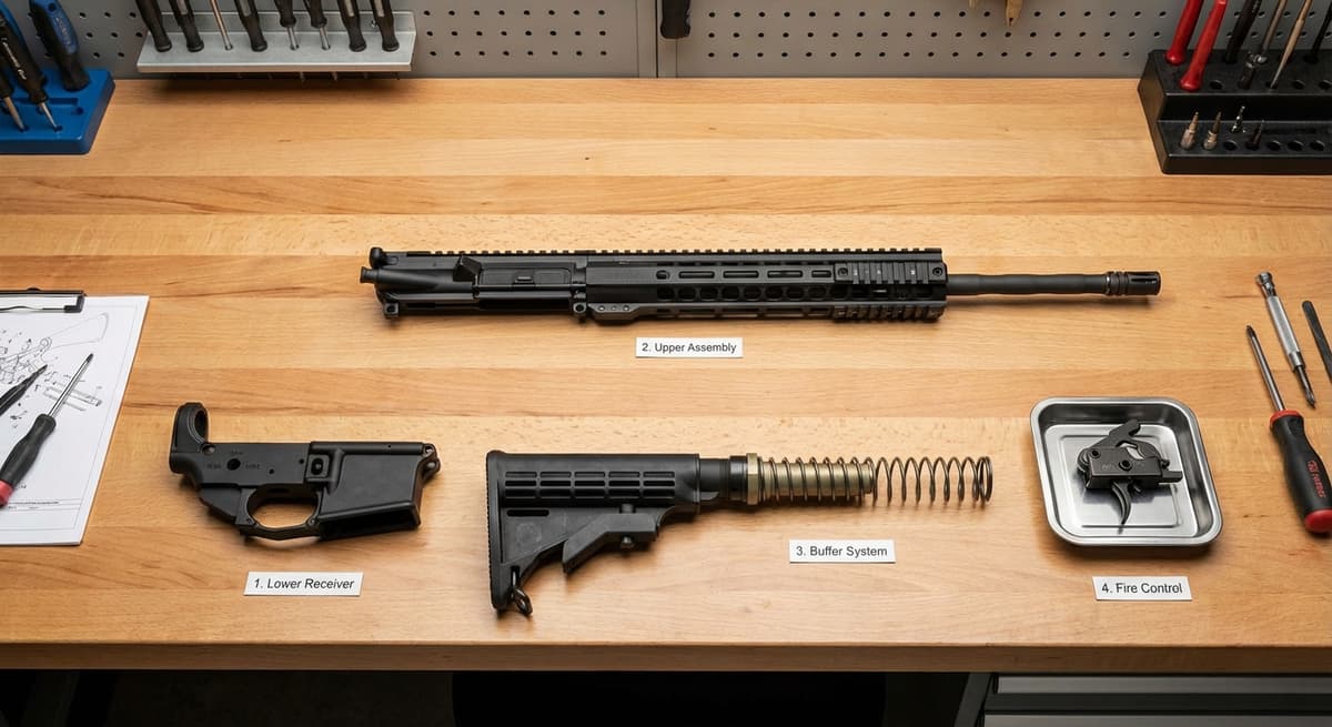 How to Build Your First AR-15: Complete Beginner's Guide 2025