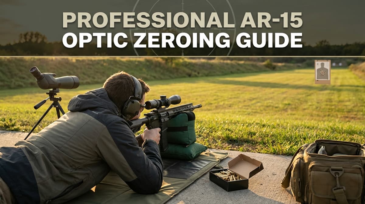 How to Zero AR-15 Optics: Red Dots, Irons & LPVOs
